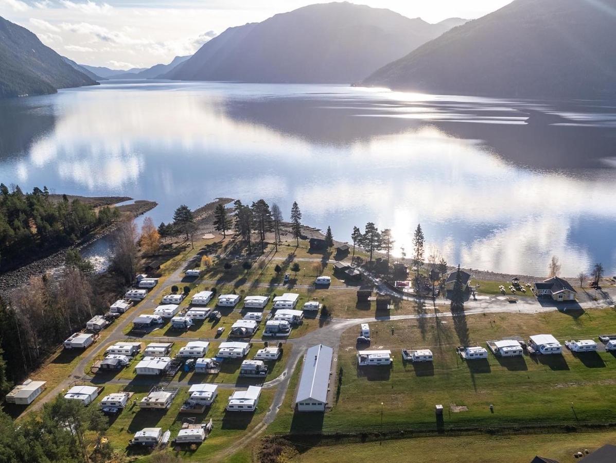 Austbygdi Sandviken Camping מראה חיצוני תמונה