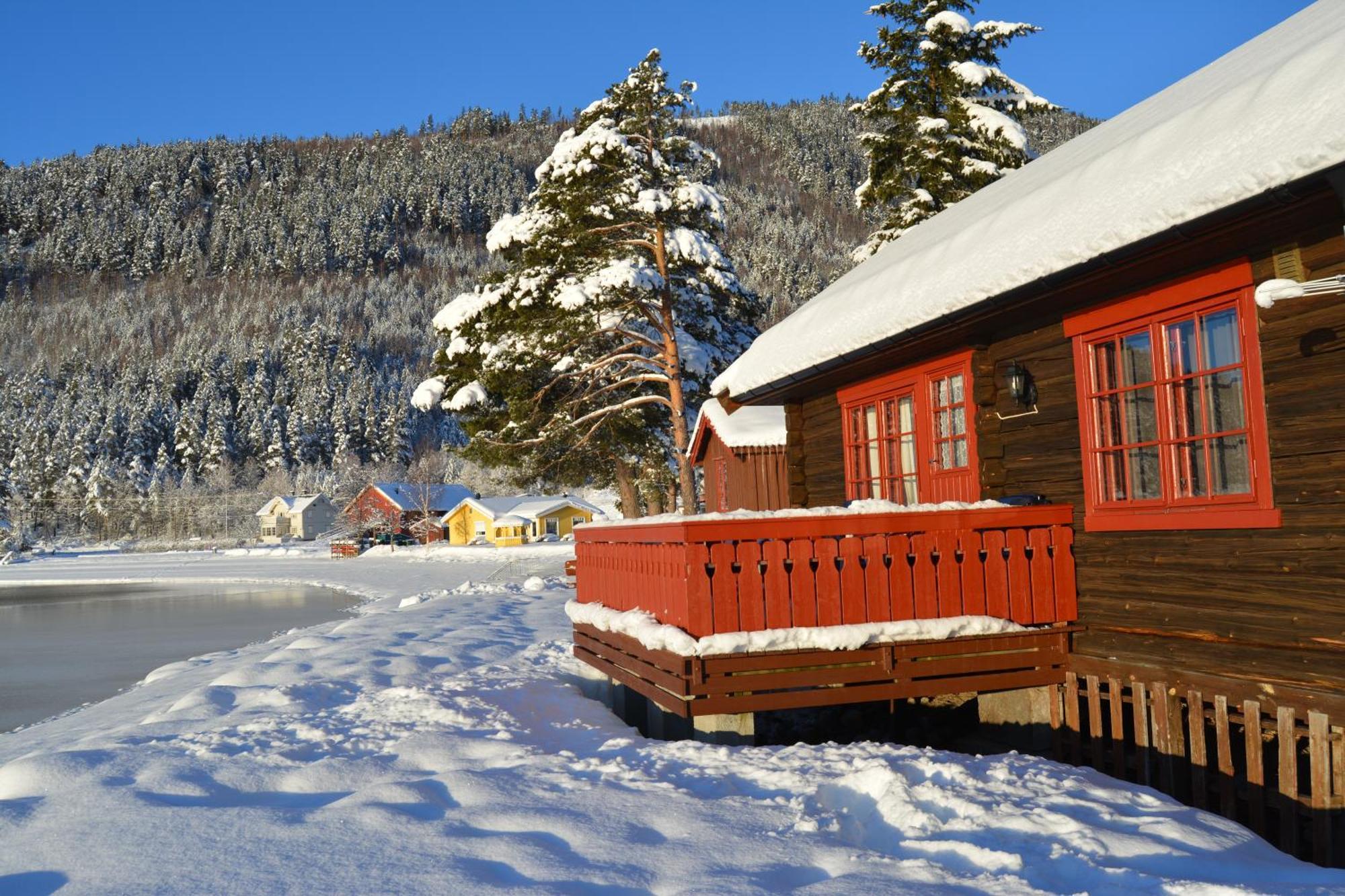 Austbygdi Sandviken Camping חדר תמונה